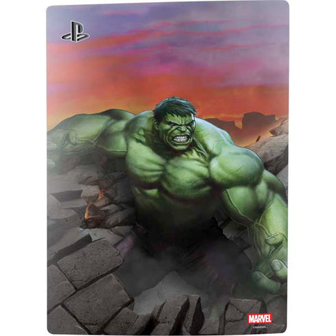 Marvel Enraged Hulk PS5 Digital Edition Console Skin